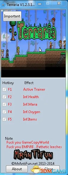 泰拉瑞亚所有版本,具体步骤指导_10DM1_v9.133