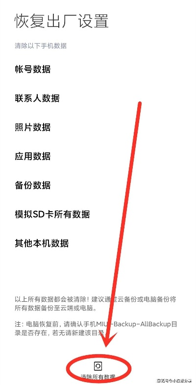 小米手机恢复出厂设置后系统版本和酷控官方下载,实地计划验证策略|S1_v10.638